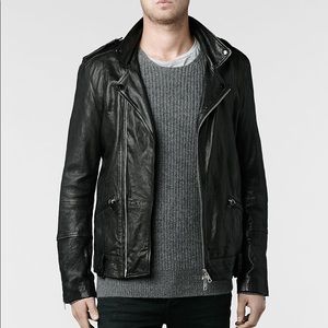 Allsaints “Griffin” Leather Biker Jacket